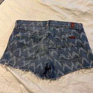 7 for all mankind shorts